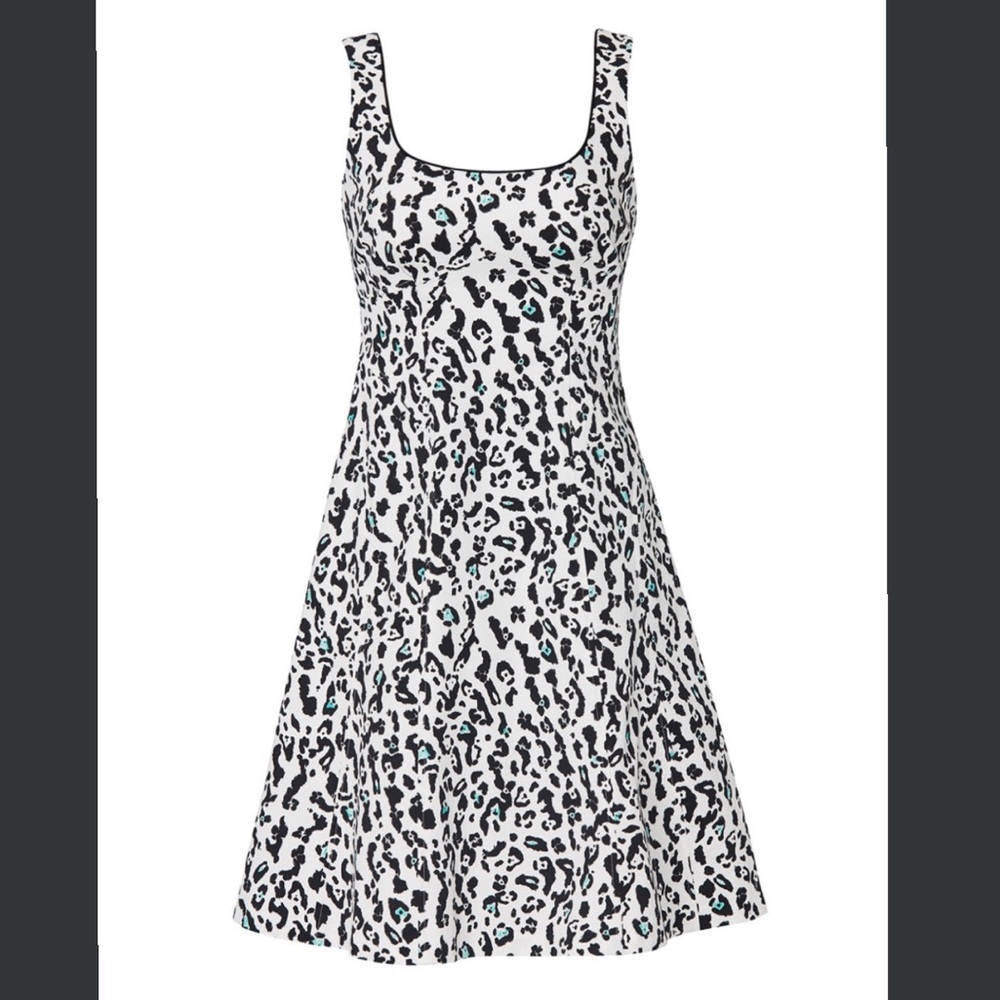 Nanette Lepore White Leopard Dress